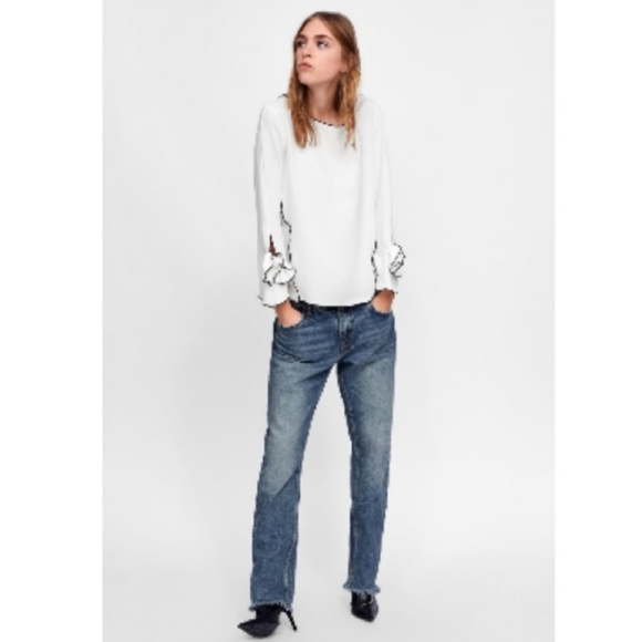 NWT Zara Blouse - Picture 3 of 8